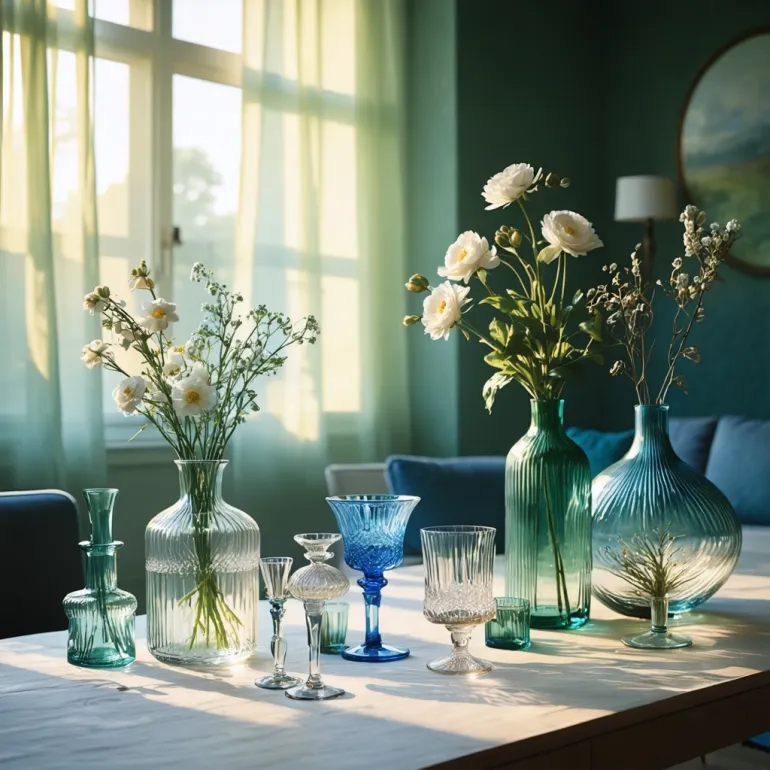 Glass Decor Vases: Artistic Home Ornaments