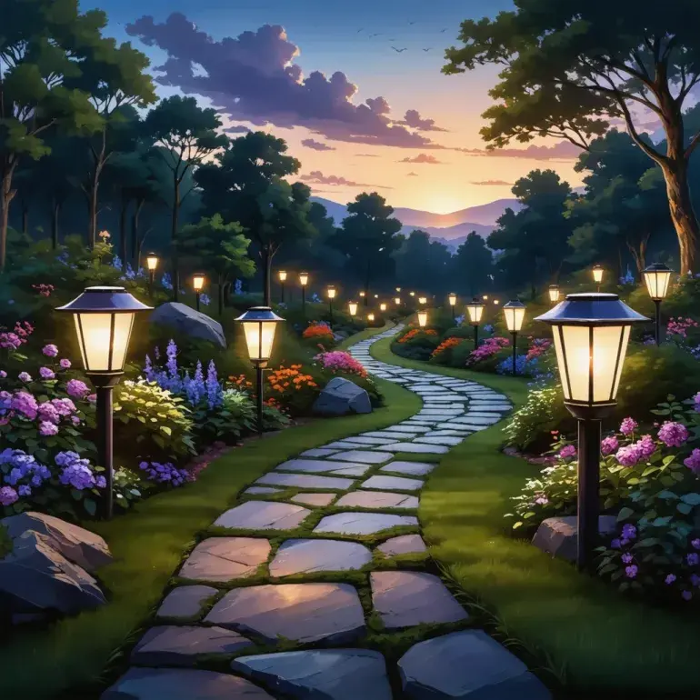 Spoljašnje Solarne Lampe: Ekološki Prijateljsko Osvetljenje Bašte